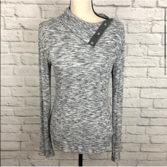 Dolan Snap Neck Pullover - Picture 2 of 7